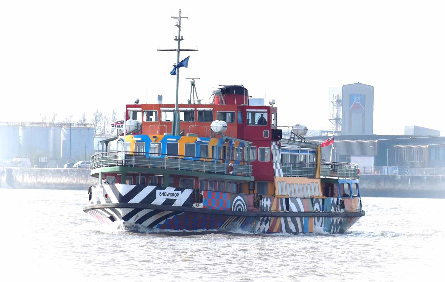 mersey ferry snowdrop